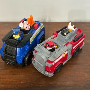 Paw Patrol Convertible Cars, Marshall and Chase